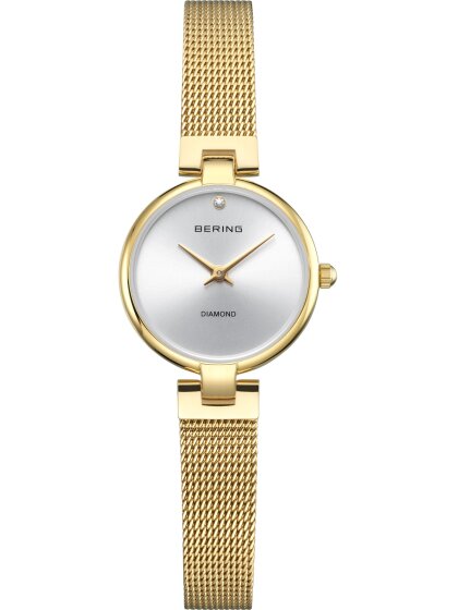 Classic Damenuhr goldf. Diamand