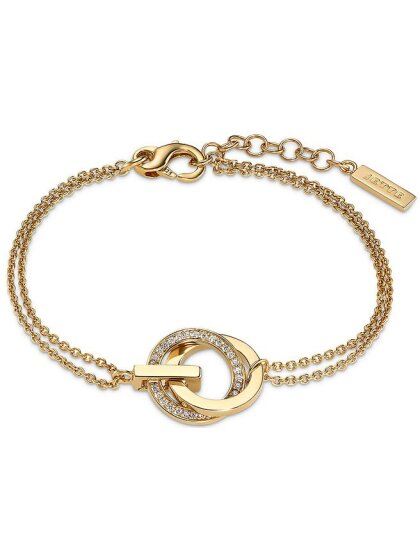 SWING Armband Ringe vergoldet