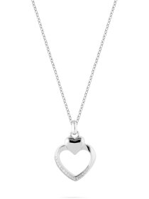 HEARTS Halskette Sterling Silber Zirkonia