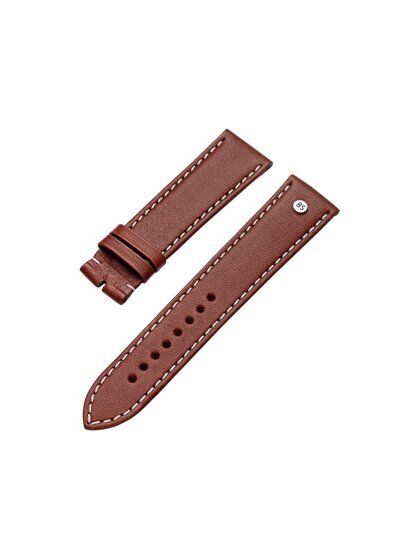 Lederband braun 20 mm