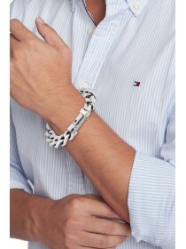 Herrenarmband WILD silber