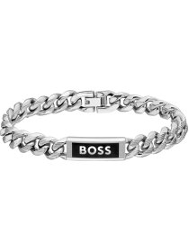 KASSY EMBLEM Herrenarmband silber