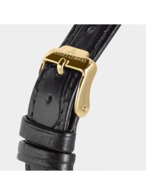 Torino goldf. Leder schwarz