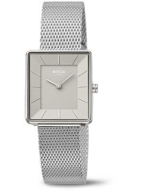 Damenuhr Quarz eckig Titan