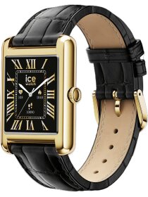 ICE smart TKS 2.0 goldfarben Leder schwarz Kroko