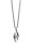 0,15 ct -Diamant Solitaire Collier, Spannfassung, Platin o. Weißgold