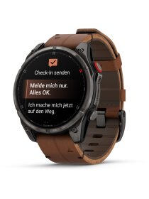 fēnix 8 Pro - 47 mm AMOLED Sapphire Schwarz/Carbongrau Titan DLC