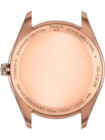PR100 40mm roségoldf. schwarz