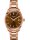 PR100 34 mm roségoldf. braun