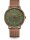 NAOS XL Edition 1905 dunkelgrün Band Milanaise bronze