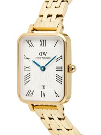 Quadro Roman Numerals Datum Gliederband goldf.