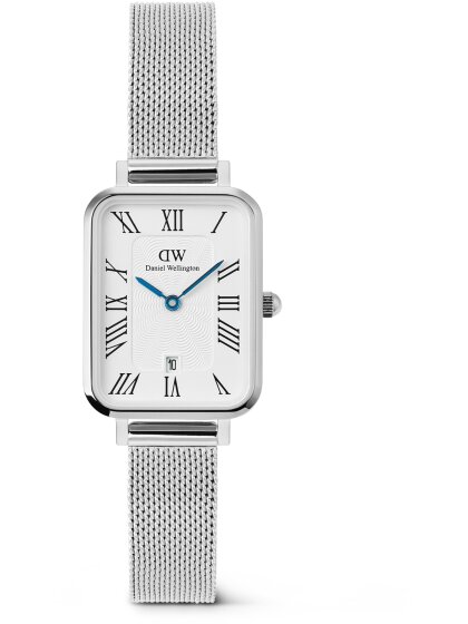 Quadro Roman Numerals Datum Milanese-Armband
