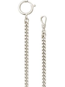 Panzerkette flach, vernickelt