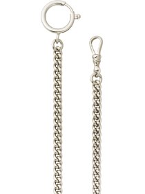 Panzerkette rund, vernickelt