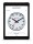 Mondaine CLOCK, Ø 250 mm, stop2go WIFI