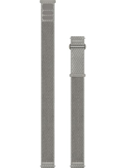 Schnellwechsel - Armband 18 mm, Nylon French Gray/Heller Sand, ComfortFit