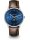 NAOS Mondphase mitternachtsblau Band Bridle dunkelbraun