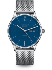 BERLIN Automatik mitternachtsblau Milanaise