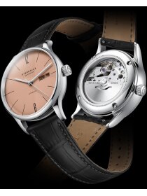 BERLIN Automatik kupferbeige Band Heritage schwarz