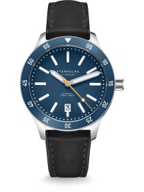 MARUS 2.0 Edition Küste dunkelblau Band Hybrid schwarz