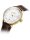 NAOS Automatik Edition Heritage weiß Band Bridle dunkelbraun