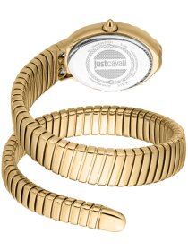 Signature Snake, Fiore, Gold Color, Silver