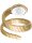 Signature Snake, Fiore, Gold Color, Dark Green