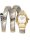 Signature Snake, Lunara, Gold Color, Silver