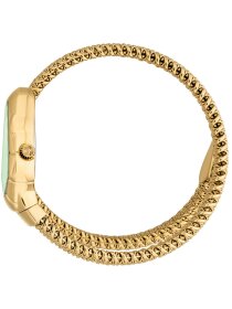 Signature Snake, Fiamma, Gold Color, Dark Green