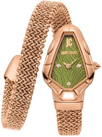 Signature Snake, Fiamma, Rose Gold Color, Olive