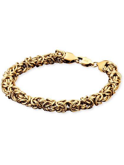 Herrenarmband Dean Edelstahl goldf.