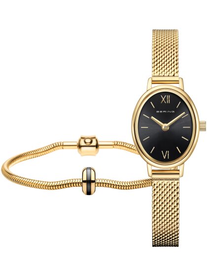 Set Classic oval Damenuhr und Armband
