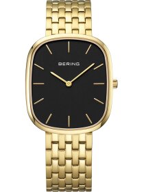 Classic quadratisch schwarz Gliederarmband