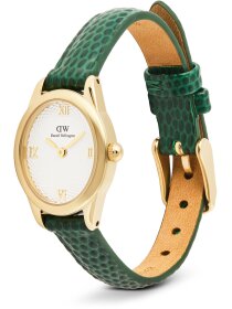 Ophelia Mini goldf. Leder grün