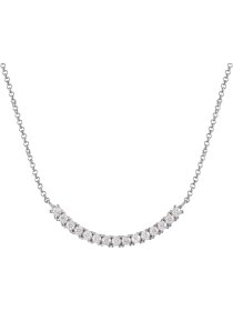 Kette Sterlingsilber mit Zirkonia Schiebeverschluss