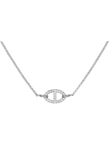Kette Sterlingsilber mit Zirkonia