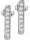 Ohrstecker Sterlingsilber mit Zirkonia