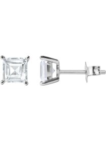 Solitär Ohrstecker Sterlingsilber mit Zirkonia