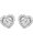 Ohrstecker Herz Solitair Sterlingsilber mit Zirkonia