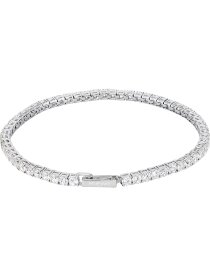 Tennis Club Tennisarmband 925Silber Zirkonia 3,5mm