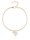 One Love 925Silber 18 K vergoldet Herz Zirkonia