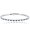 Tennis Club 925Silber synth. Saphire Zirkonia