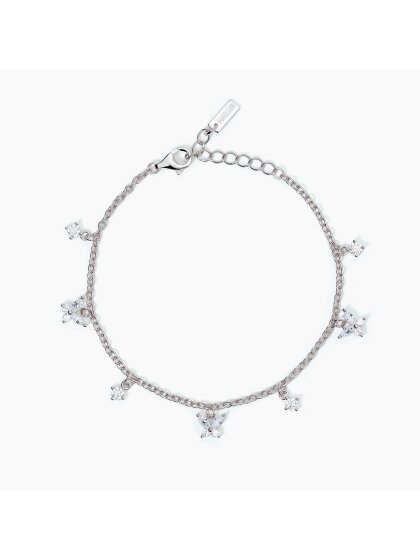 Secret Garden Armband 925Silber Schmetterlinge Zirkonia