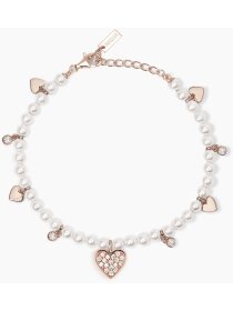 One Love Armband 925Silber 18 K rosé vergoldet...