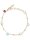 Beauty Code Armkette 925Silber 18 K vergoldet Perle Glassteine