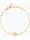 Jasmine Armkette 925Silber 18 K vergoldet Kleeblatt Perlmutt Zirkonia