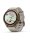 fēnix® 9 Pro – inReach®, 43 mm, AMOLED Sapphire,  Autumn Gold Titan mit Leder-Armband Bone + Silikon-Armband Creme/French Gray