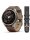 fēnix® 9 Pro – inReach®, 47mm, AMOLED Sapphire,  Titan mit Leder-Armband Walnuss + Silikon-Armband Kieselgrau/Silbergrau