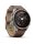 fēnix® 9 Pro – inReach®, 47mm, AMOLED Sapphire,  Titan mit Leder-Armband Walnuss + Silikon-Armband Kieselgrau/Silbergrau