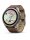 fēnix® 9 Pro – inReach®, 51 mm, AMOLED Sapphire, Titan mit Leder-Armband Walnuss + Silikon-Armband Kieselgrau/Silbergrau